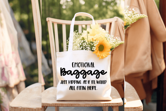 Emotional Baggage SVG for Website and Crafts