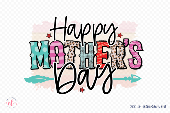 Happy Mother's Day PNG for Crafts and Graphics