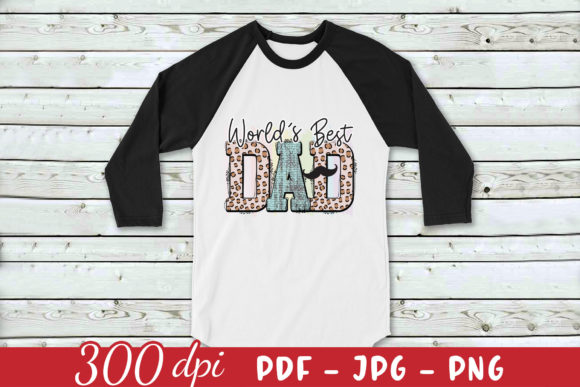World's Best Dad PNG for Crafts and Graphics